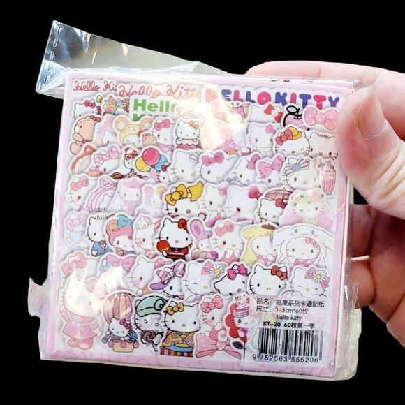 Brand New Hello Kitty 63pcs Waterproof Stickers - Picture 3 of 5